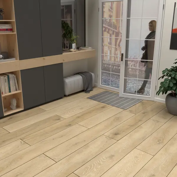 ABA плитка Atrium Дуб Артисан класс 33 с фаской толщина 5 мм 1.776 м²