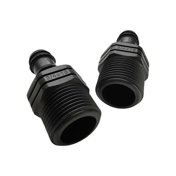 Адаптер для капельной трубки 3/4"х16 мм, 2 шт. Boutte