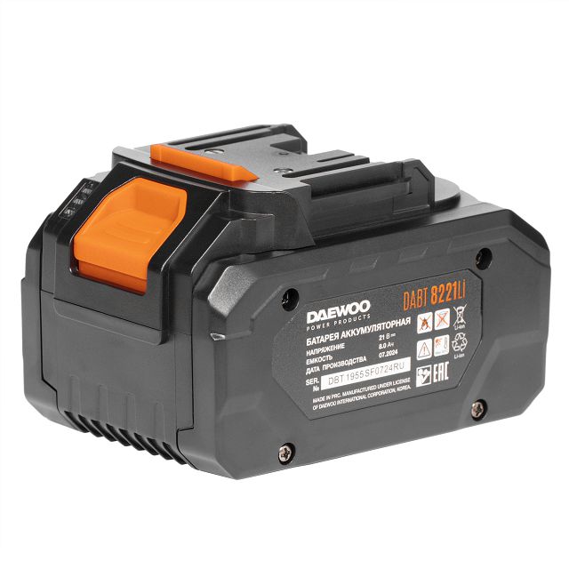 аккумулятор DAEWOO DABT 8221LI 21В 8Ач