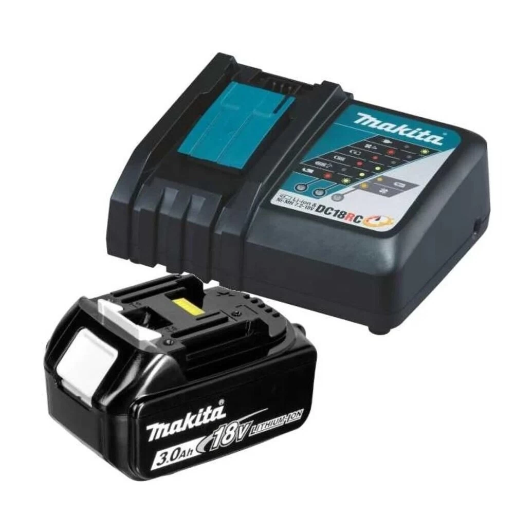 Аккумулятор Makita LXT 18В 3Ач Li-Ion с зарядным устройством в комплекте (191A25-2)