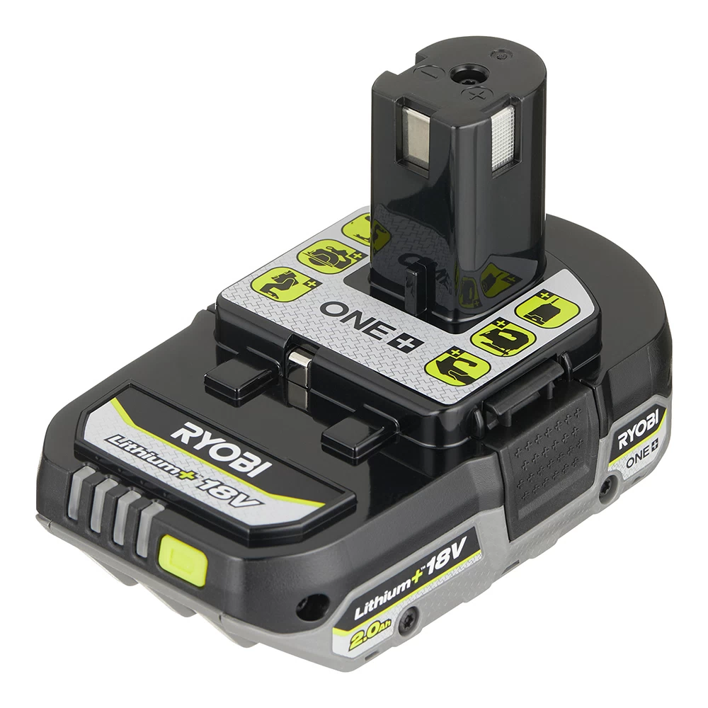 Аккумулятор Ryobi RC18115-120VSE 18 В 2Ач Li-Ion 18 В с зарядным устройством в комплекте (16304292)