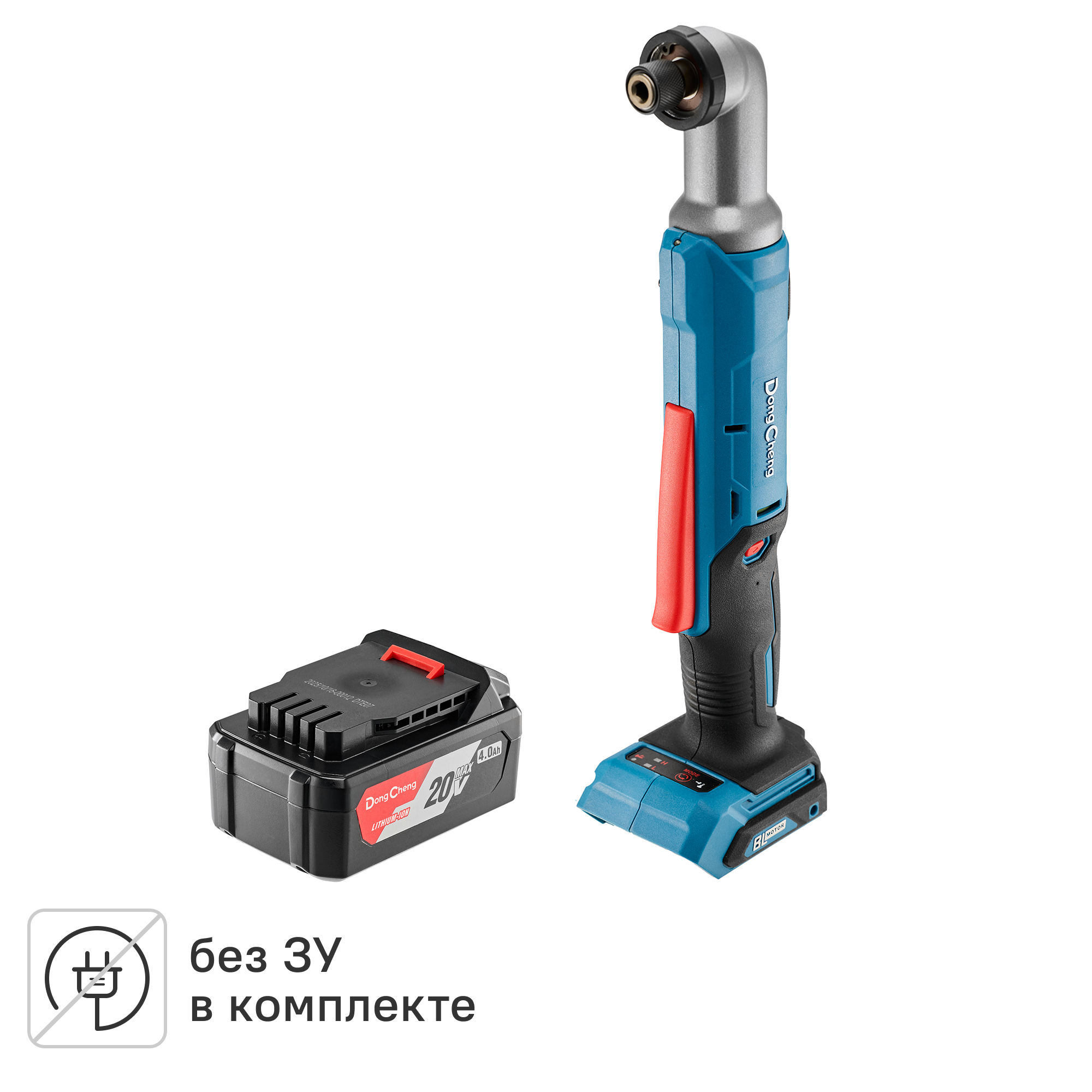 Аккумуляторы и Винтоверт ударный Dongcheng FFBL2040, 20 В Li-ion 2x4 Ач