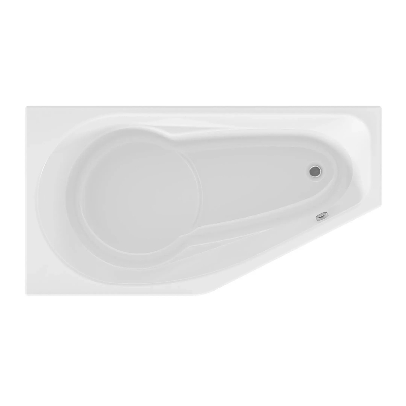 Акриловая ванна 1MarKa Deep 150x80 L 01ди1580л цвет Белый