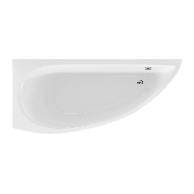 Акриловая ванна 1MarKa Piccolo 170x75 L 01пк1775л цвет Белый