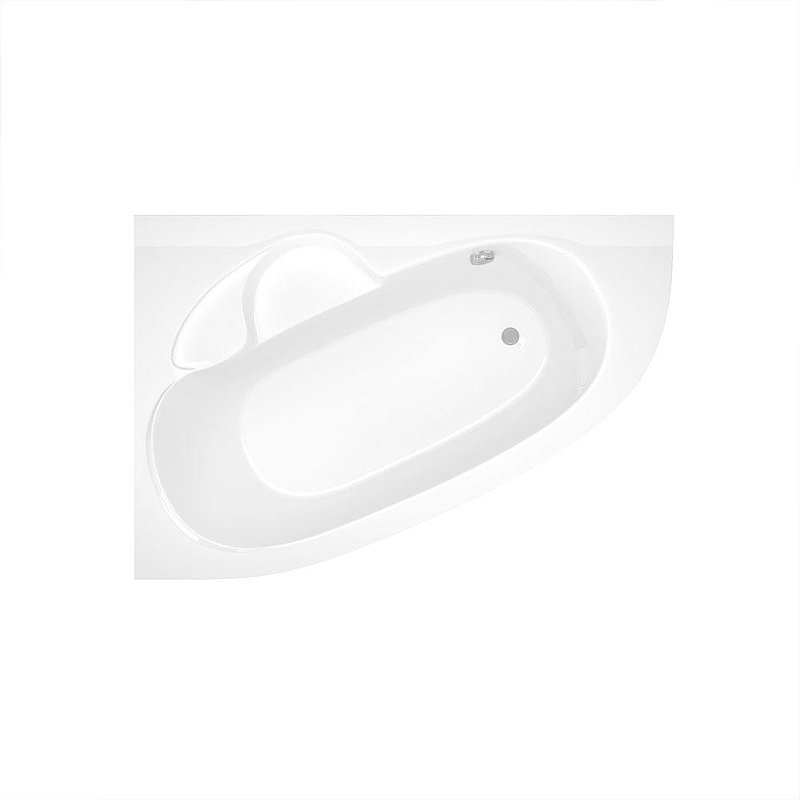 Акриловая ванна Alba Spa Katrina 150х100 R ВАС026030П100 без гидромассажа