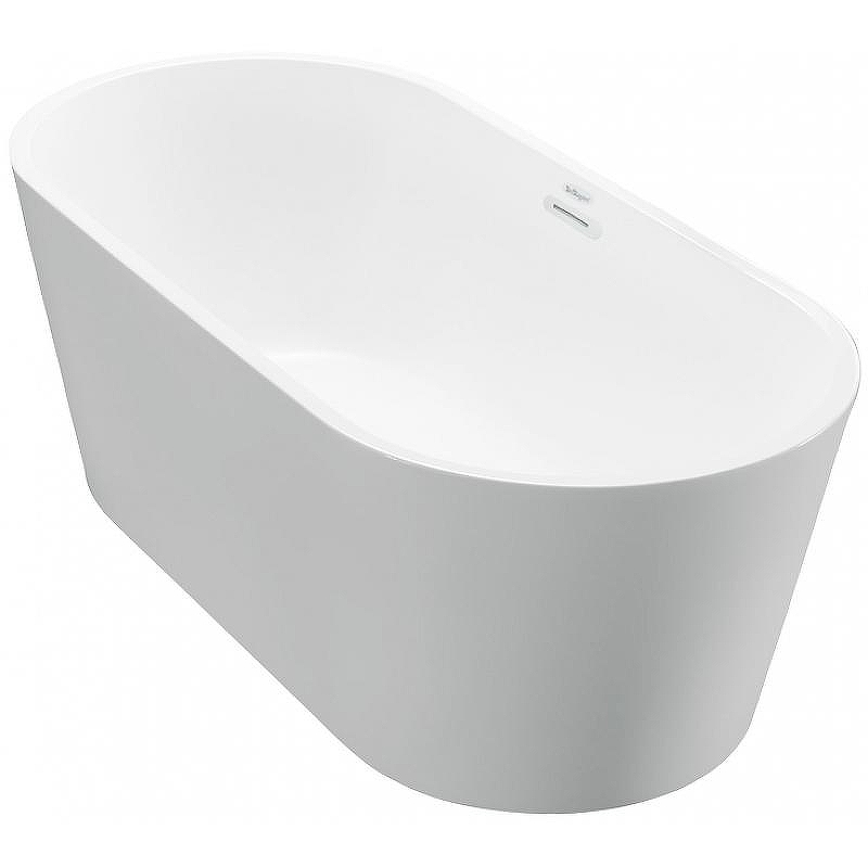 Акриловая ванна BelBagno 160x75 BB71-1600-BIANCO без гидромассажа