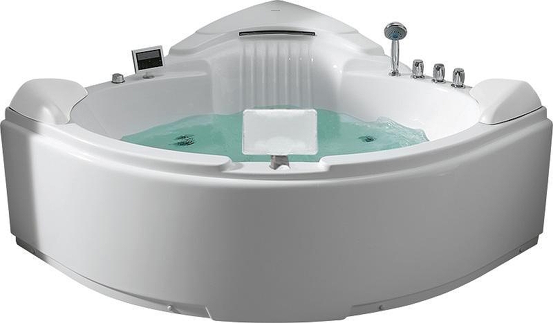 Акриловая ванна Gemy Gemy 152x152 G9082 O С гидромассажем