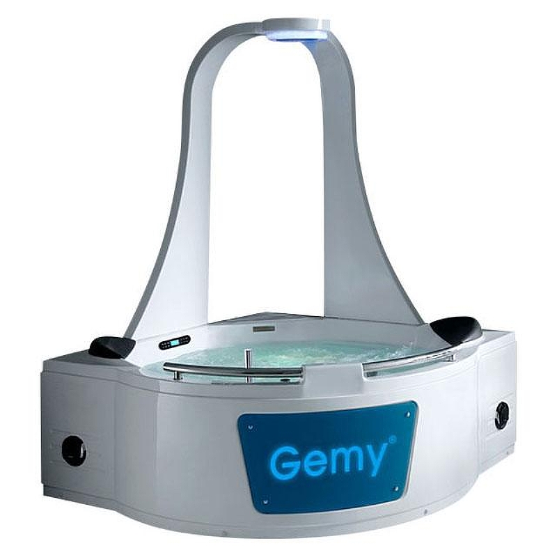 Акриловая ванна Gemy Gemy 170x170 G9070 K С гидромассажем