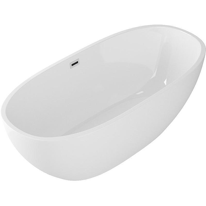 Акриловая ванна Grossman Fly 170х80 GR-1701 цвет Белый глянцевый