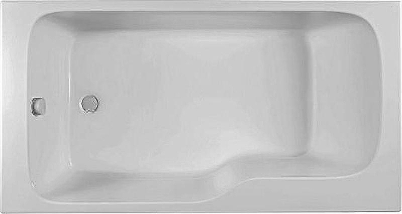 Акриловая ванна Jacob Delafon Bain Douche Malice 160х85 L E6D066L-00 цвет Белый