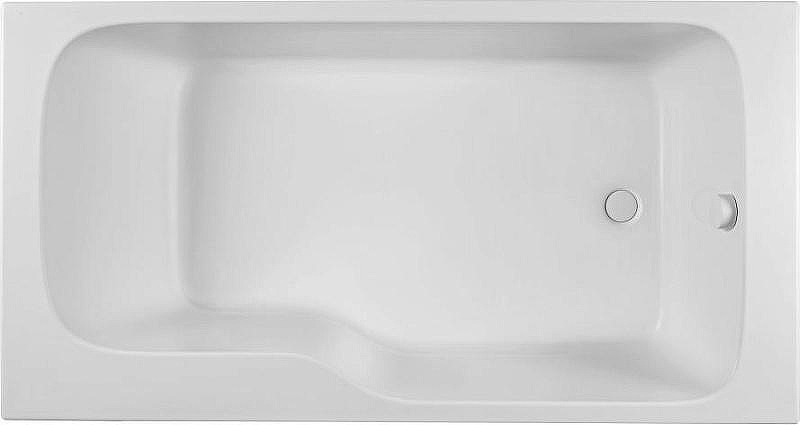 Акриловая ванна Jacob Delafon Bain Douche Malice 170х90 R E6D065R-00 цвет Белый