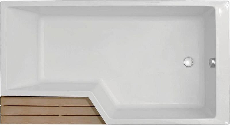 Акриловая ванна Jacob Delafon Bain Douche Neo 150x80 R E6D119R-00 цвет Белый