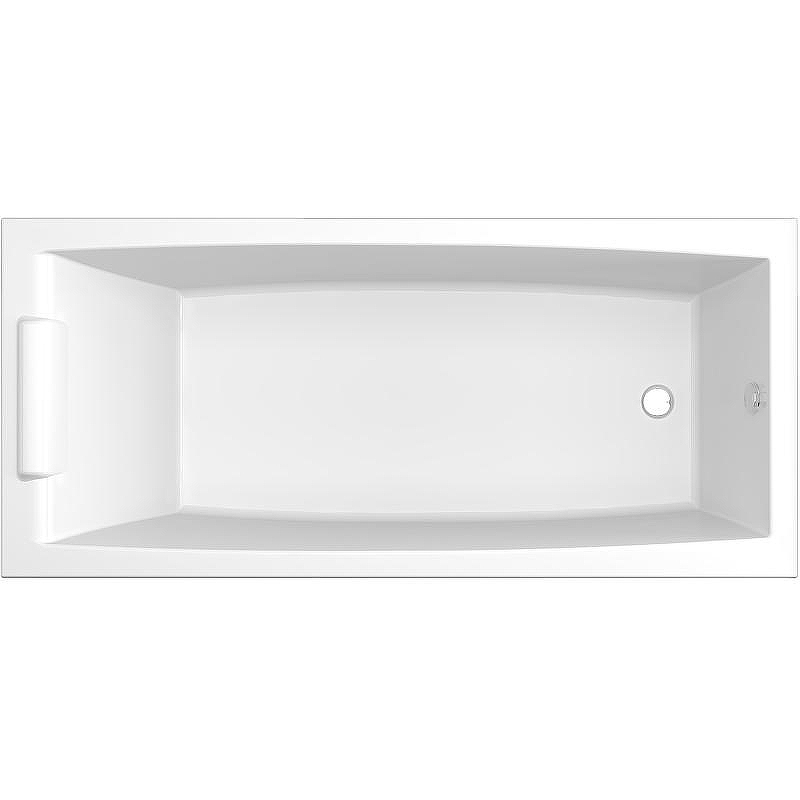 Акриловая ванна Marka One Aelita Slim 165х75 01ае1675слим без гидромассажа