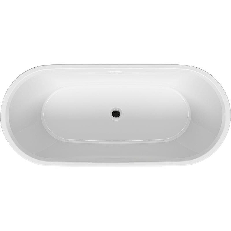 Акриловая ванна Riho Inspire Velvet White 180x80 B085001105 (BD0210500000000) без гидромассажа