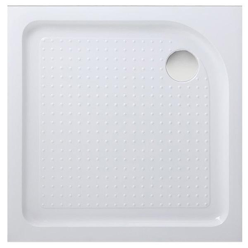 Акриловый поддон для душа BelBagno Tray 90x90x15 Белый с антискользящим покрытием
