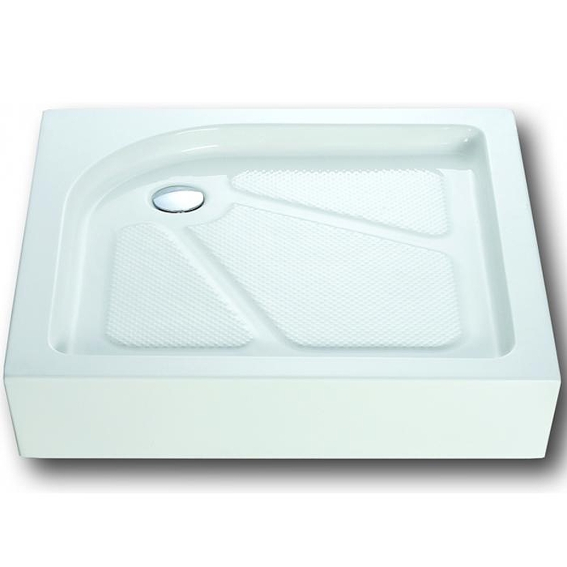 Акриловый поддон для душа Bravat Type-S2 90x90 P19 с антискользящим покрытием