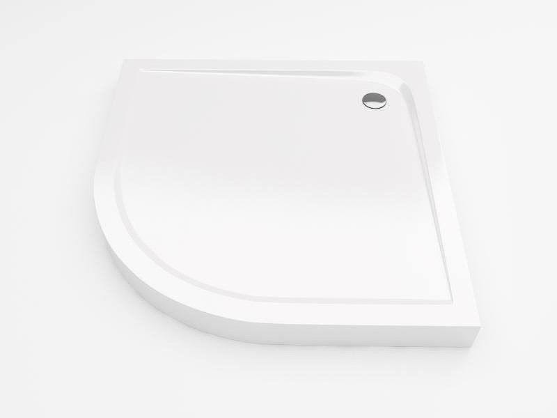 Акриловый поддон для душа Excellent Sense Compact 90 Полукруглый, высокий