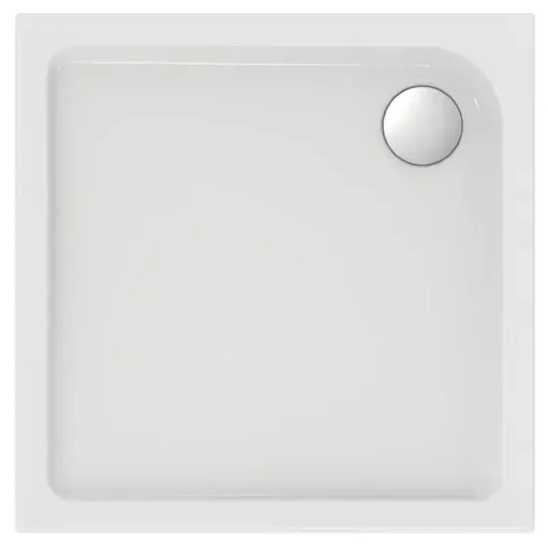 Акриловый поддон для душа Ideal Standard Connect Air 80х80 E098801 цвет Euro White / Евробелый