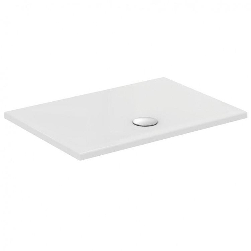 Акриловый поддон для душа Ideal Standard Strada 100X70 T2572YK цвет Euro White Ideal Grip / Евробелый с покрытием Ideal Grip