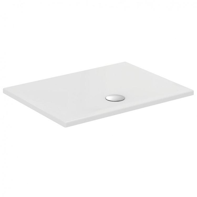 Акриловый поддон для душа Ideal Standard Strada 100X75 T2575YK цвет Euro White Ideal Grip / Евробелый с покрытием Ideal Grip