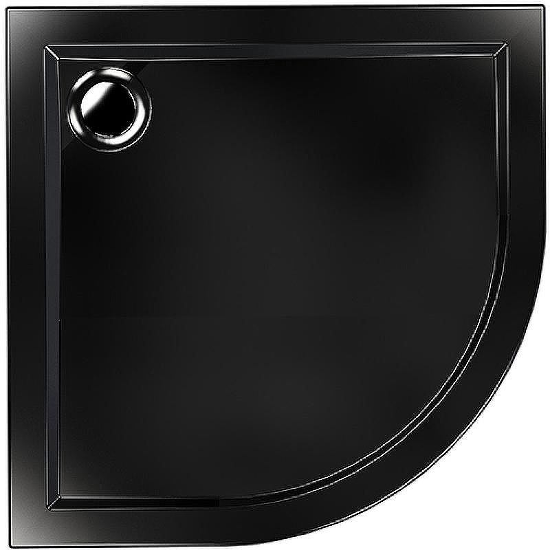 Акриловый поддон для душа Melodia della vita Allegro 80x80 MTYAG8080bk Черный