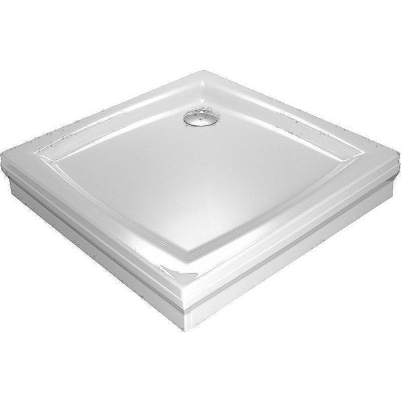 Акриловый поддон для душа Ravak Galaxy Elipso PP 100х100 A02AA01510 Белый