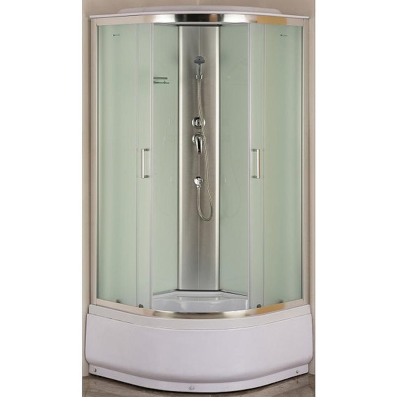 Акриловый поддон с куполом для кабины Aquanet SC-900Q, №3/3 90х90 243401 Белый