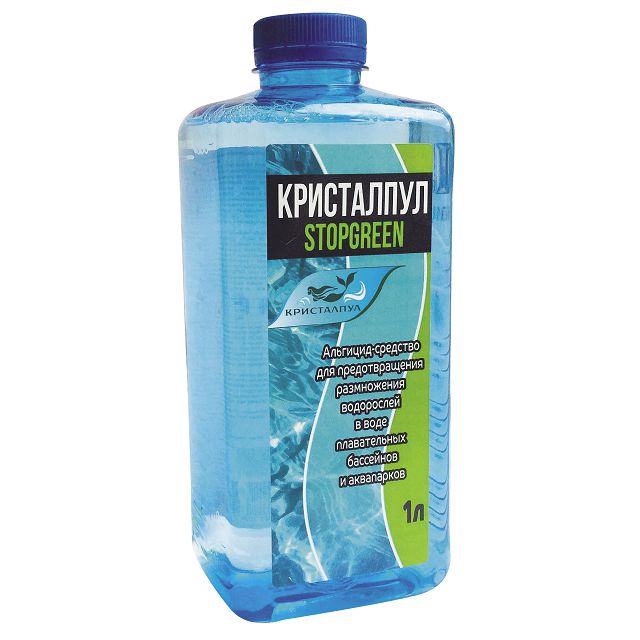 альгицид Кристалпул Stopgreen 1л