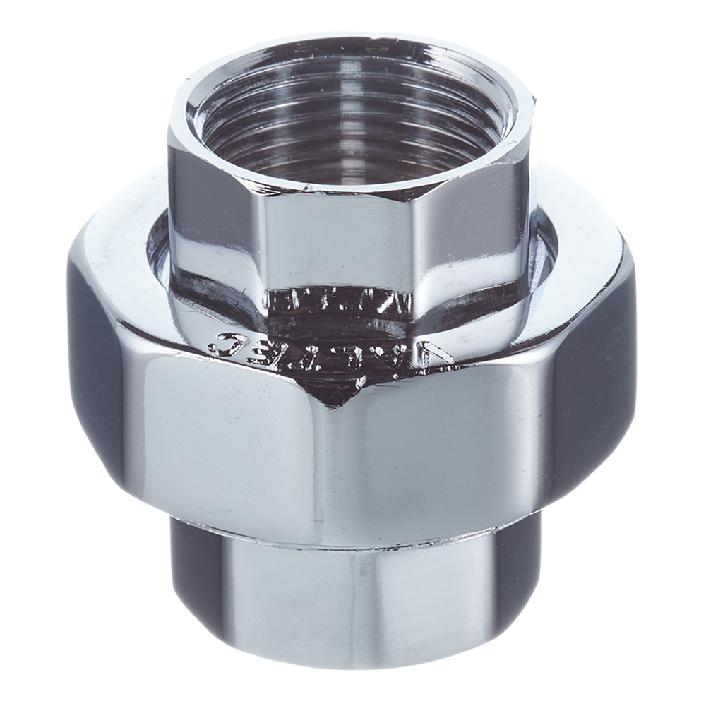 Американка прямая Valtec 3/4 ВР(г) х 3/4 ВР(г) хром латунная (VTr.340.C.0005)