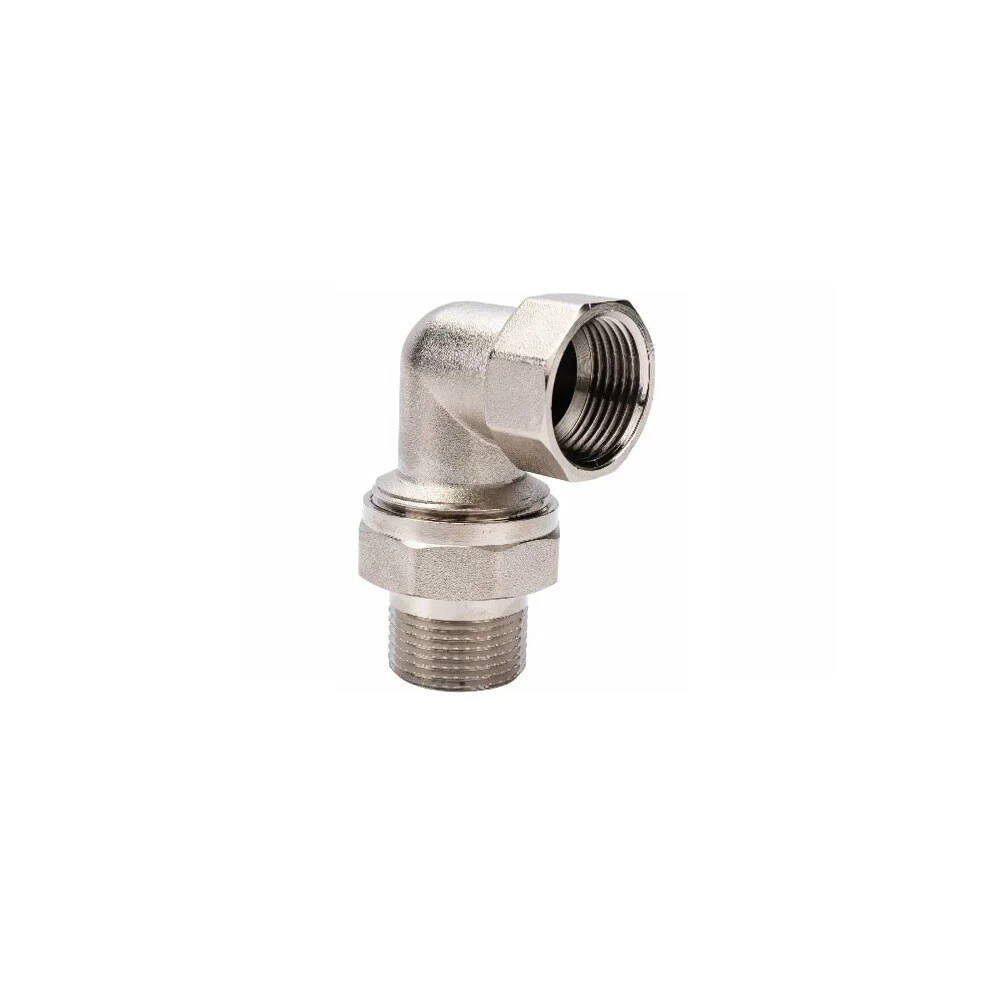 Американка угловая Tiemme 1 1/2 ВР (г) х 1 1/2 НР (ш) латунная (1500450)