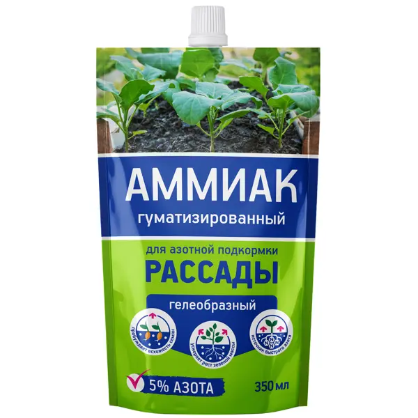 Аммиак гуматизированный для растений 350 мл