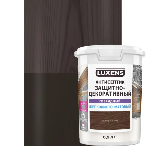 Антисептик Luxens гибридный цвет палисандр 0.9л