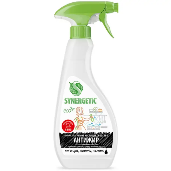 Антижир средство чистящее Synergetic 500 мл
