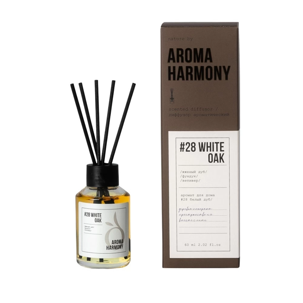 Аромадиффузор с палочками Aroma Harmony №28 White Oak 60 мл