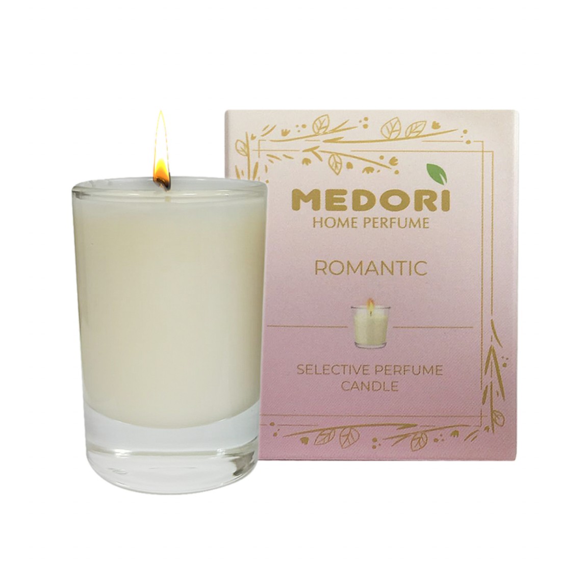 Аромасвеча Medori romantic 70 мл