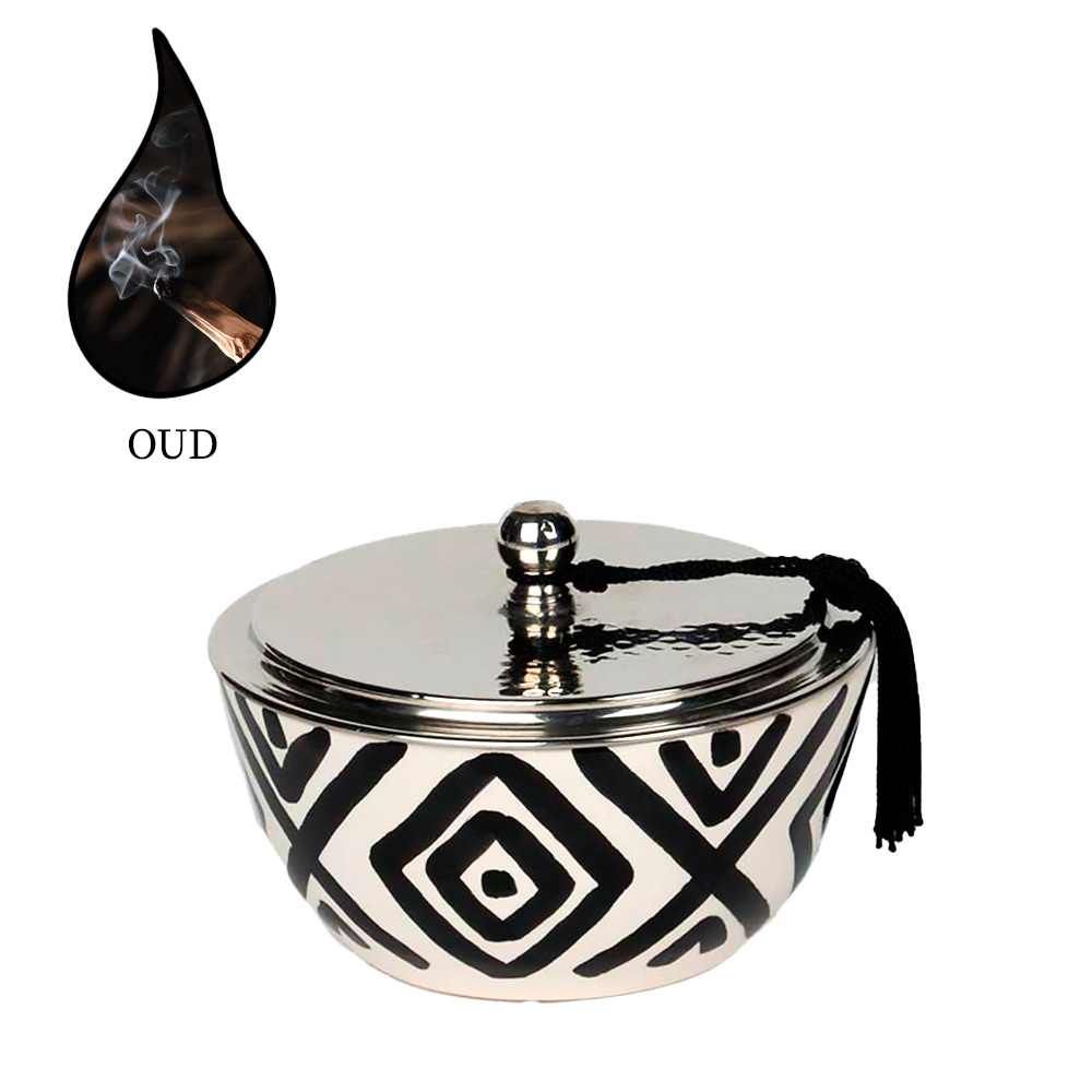Аромасвеча Nour Bougie Tellus Oud 548 г