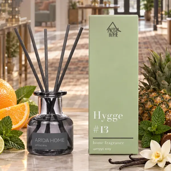 Ароматический диффузор Arida Home Hygge 13 Цитрус 50 мл