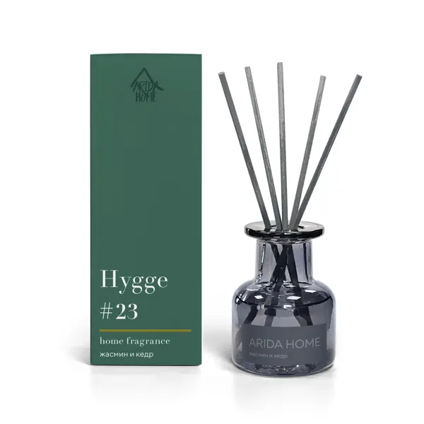 Ароматический диффузор Arida Home Hygge 23 Жасмин/кедр 50 мл