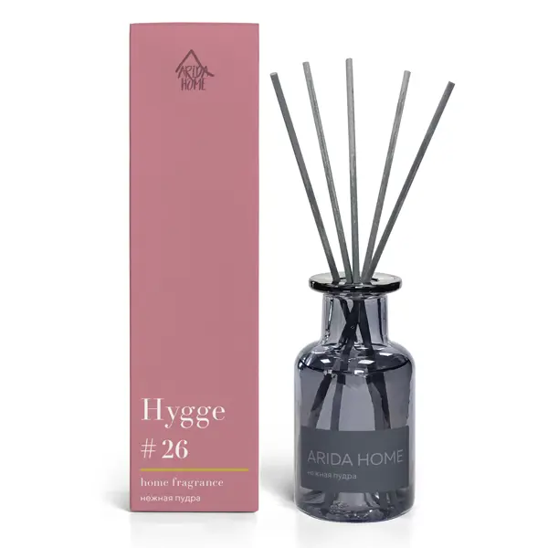 Ароматический диффузор Arida Home Hygge #26 Нежная пудра 100 мл