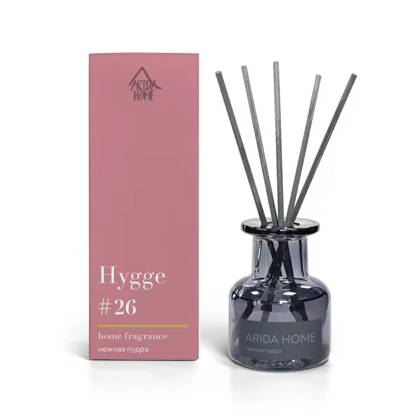 Ароматический диффузор Arida Home Hygge 26 Нежная пудра 50 мл
