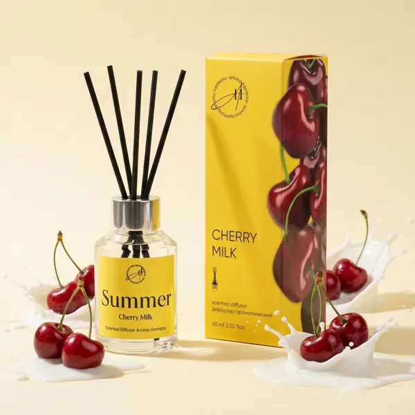 Ароматический диффузор Aroma Harmony Summer Cherry Milk 60 мл