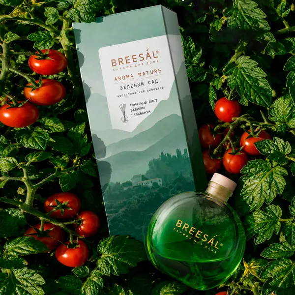 Ароматический диффузор Breesal Aroma Nature Зеленый сад 70 мл