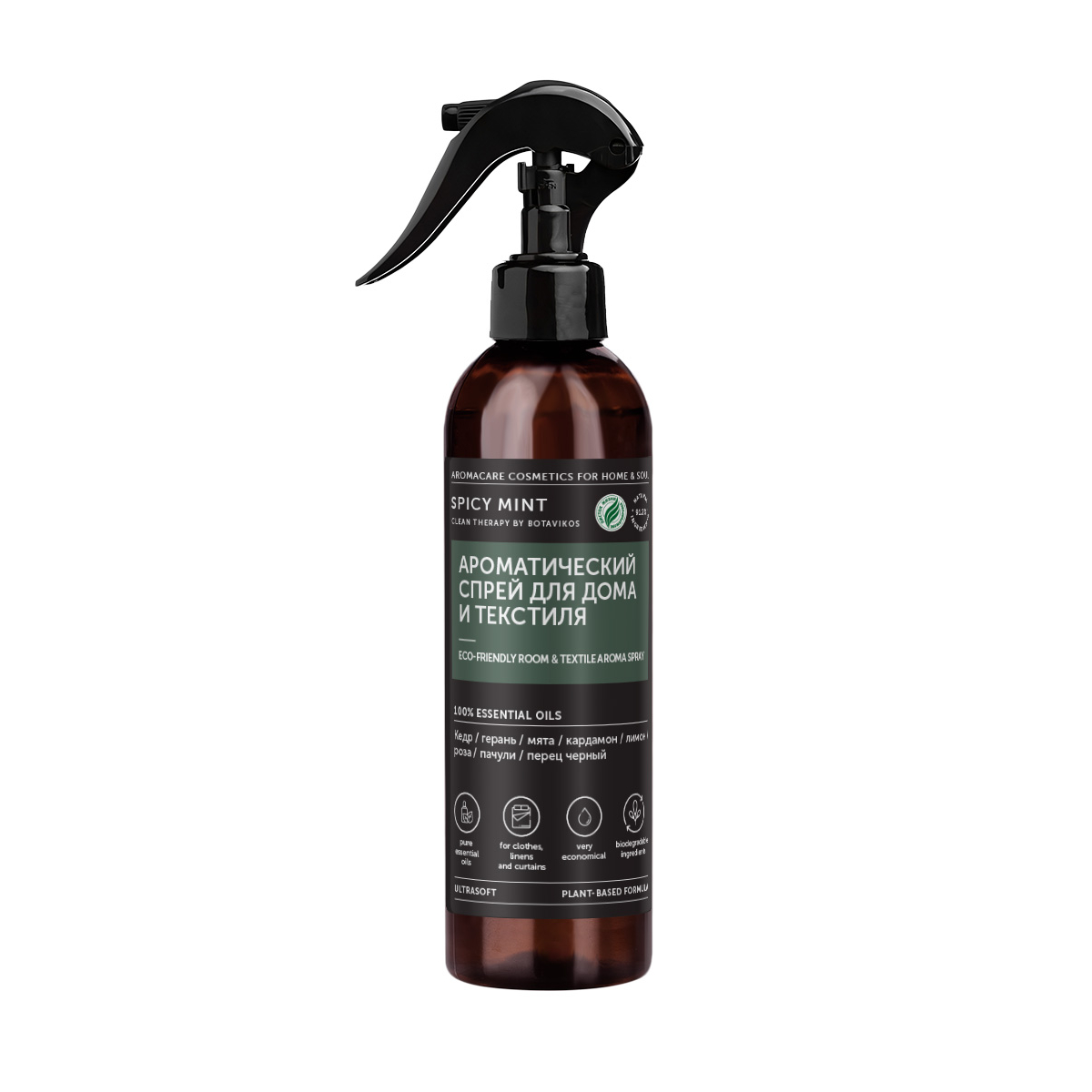 Ароматический спрей для дома и текстиля Botavikos Spicy Mint, 250 мл