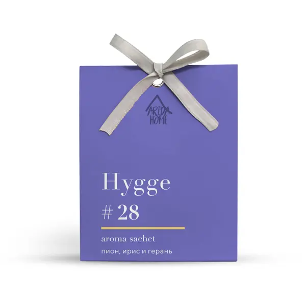 Ароматическое саше для белья Arida Home Hygge #28 Пион/Ирис/Герань 10 г