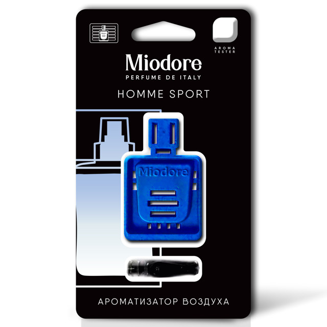 ароматизатор MIODORE The Bottle 3D Homme Sport