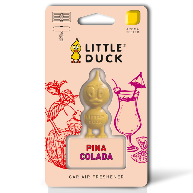 ароматизатор MIODORE Little Duck 3D пинаколада