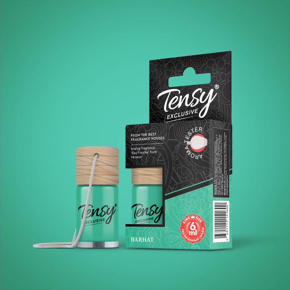 Ароматизатор подвесной Tensy Бархат TB-25, 6 мл