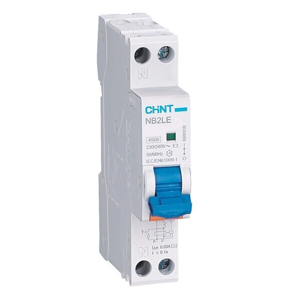 Автомат дифференциальный Chint NB2LE 25А 1P+N тип AC 30 мА 6 кА (689004)