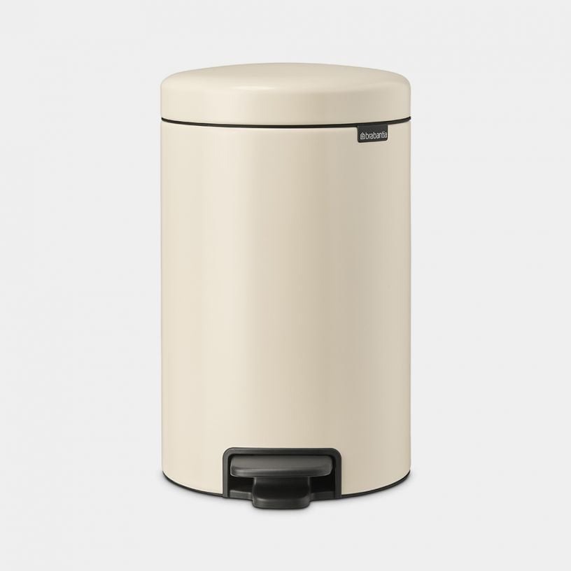 Бак мусорный с педалью Brabantia Newicon бежевый 12 л