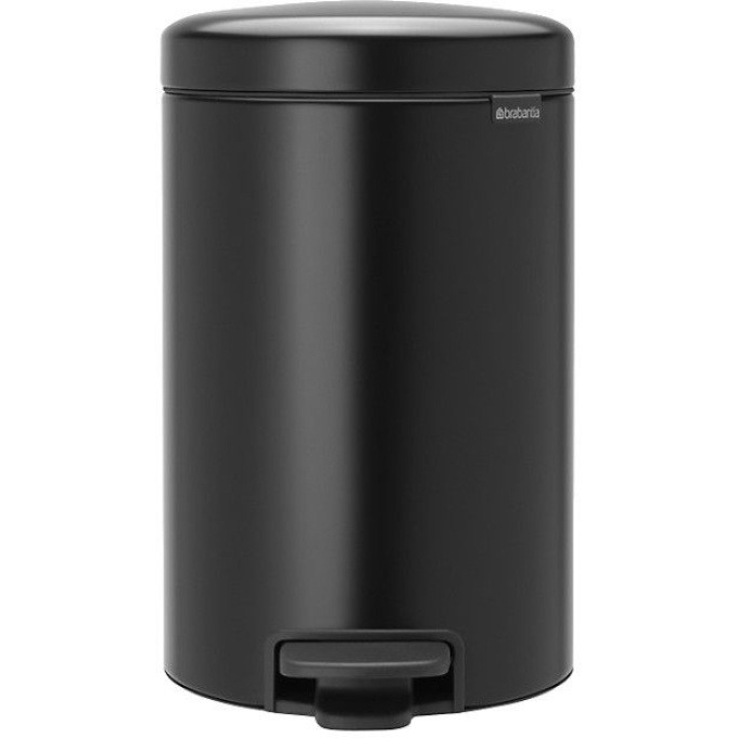 Бак мусорный с педалью Brabantia Newicon черный 12 л